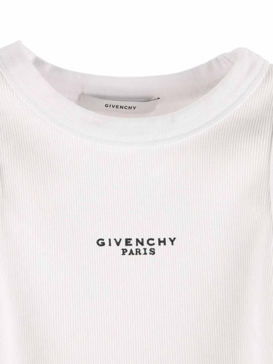 26SS 지방시 민소매 티셔츠 BW70FNP7BR100 White - GIVENCHY