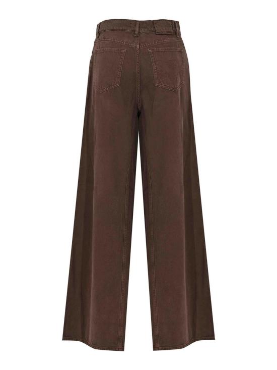 26SS 핑코 스트레이트 팬츠 106228A32PM28 Brown - PINKO