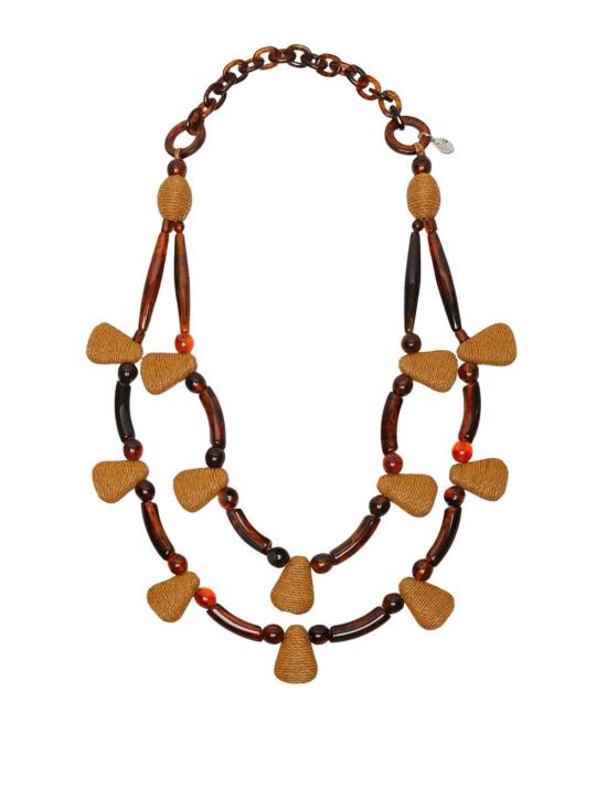 26SS 위켄드막스마라 목걸이/팬던트 26157510556E15 Brown