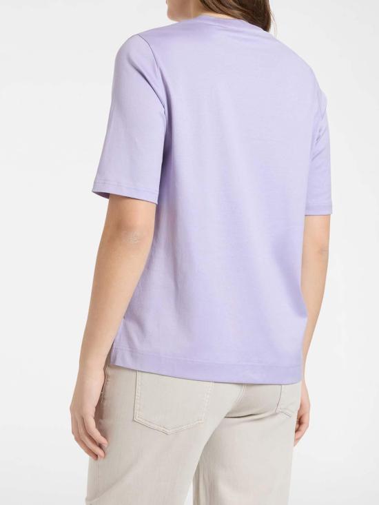 26SS 엘레나미로 반팔 티셔츠 G079Z000598N009 Purple - ELENA MIRÒ