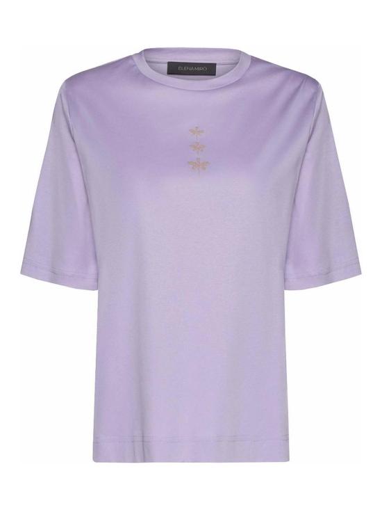 26SS 엘레나미로 반팔 티셔츠 G079Z000598N009 Purple