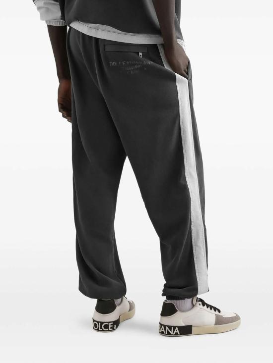 26SS 돌체앤가바나 트레이닝/조거 팬츠 GP1K5TG7PPDN0000 Black - DOLCE & GABBANA