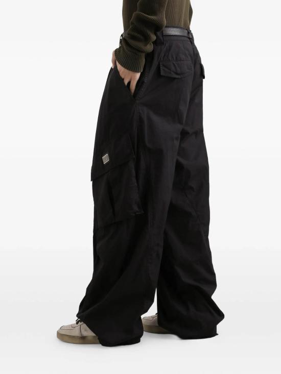 26SS 돌체앤가바나 스트레이트 팬츠 GP1C1TFUFN9N0000 Black - DOLCE & GABBANA