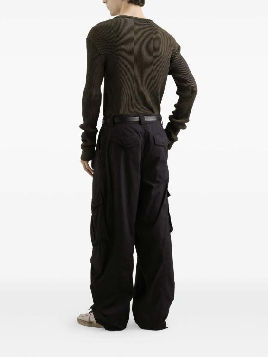 26SS 돌체앤가바나 스트레이트 팬츠 GP1C1TFUFN9N0000 Black - DOLCE & GABBANA