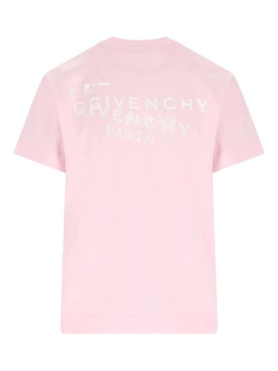 26SS 지방시 반팔 티셔츠 BW70FJP7A7681 Light Pink - GIVENCHY