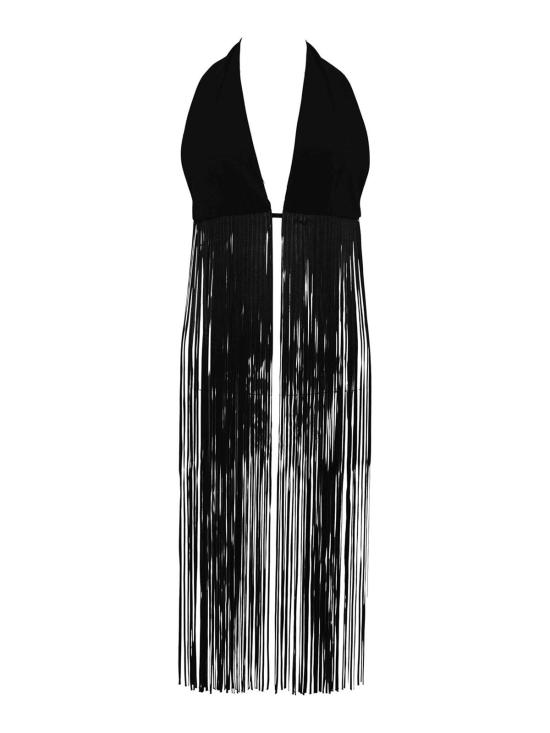 26SS 파트리지아페페 민소매 티셔츠 8F0125A6F5K103 Black