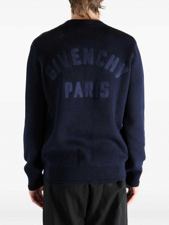 26SS 지방시 가디건 BMK00X4YNX499 Blue - GIVENCHY