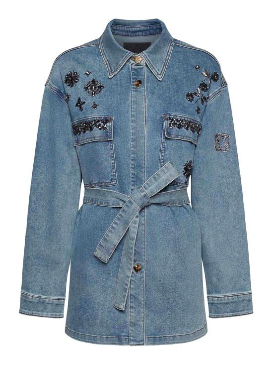 26SS 엘레나미로 데님 자켓 R426Z000025N024 Blue