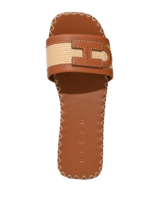 26SS 호간 뮬/슬리퍼 HXW6850GC40V3L0FG0 Brown - HOGAN