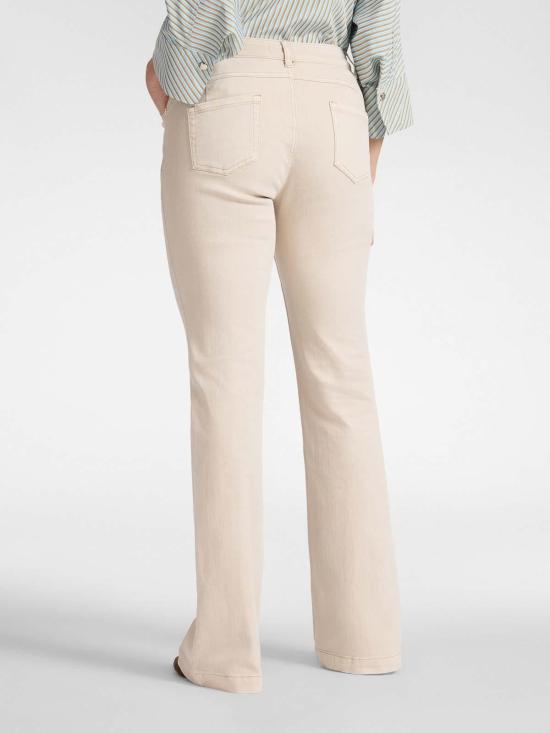 26SS 엘레나미로 스트레이트 팬츠 P701P000434N002 Beige - ELENA MIRÒ