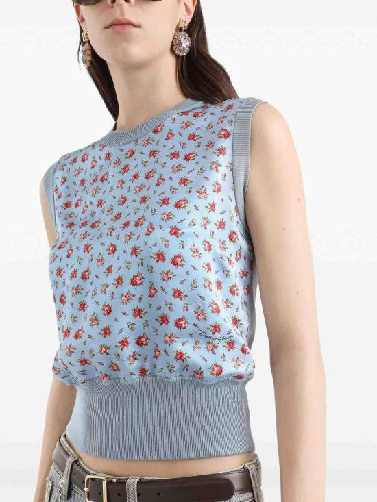 26SS 돌체앤가바나 민소매 티셔츠 FXT43TJBSOQHC5XJ Multicolour - DOLCE & GABBANA