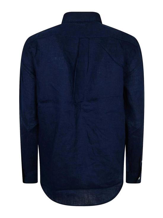 26SS 폴로 랄프로렌 포니 자수 리넨 셔츠 (211970730009) 211970730519 Dark Blue - POLO RALPH LAUREN