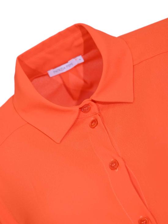 26SS 파트리지아페페 블라우스 8C0872A8I1R877 Orange - PATRIZIA PEPE