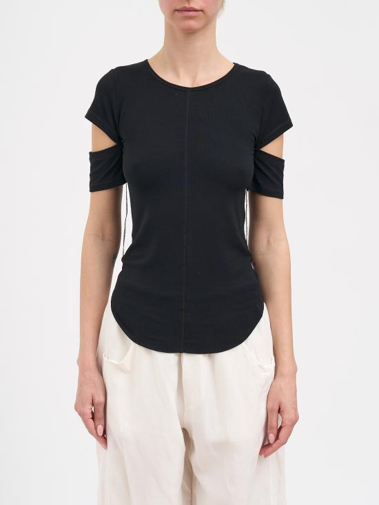26SS 안드레아 야코브 반팔 티셔츠 N26WTIB43MODAL09 Black