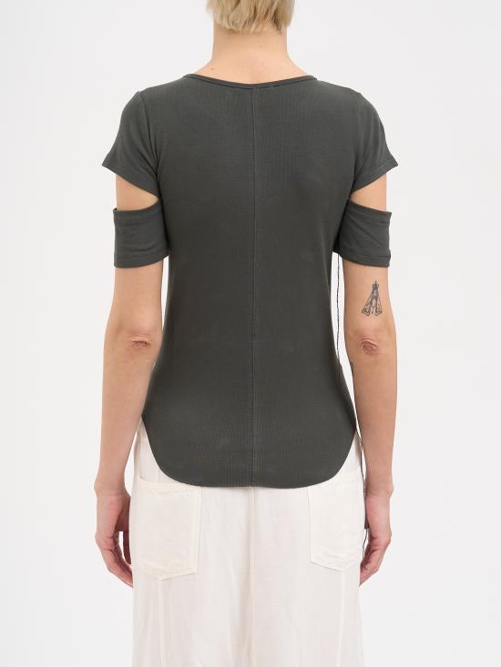 26SS 안드레아 야코브 반팔 티셔츠 N26WTIB43MODAL01 Brown - ANDREA YA'AQOV