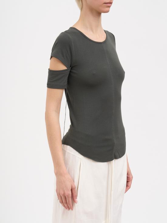 26SS 안드레아 야코브 반팔 티셔츠 N26WTIB43MODAL01 Brown - ANDREA YA'AQOV