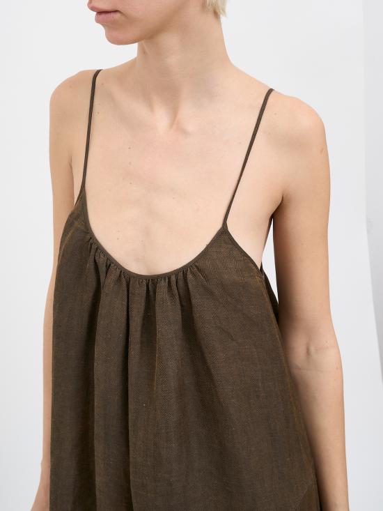 26SS 우마 왕 점프수트 NUW3051UW690 Brown - UMA WANG