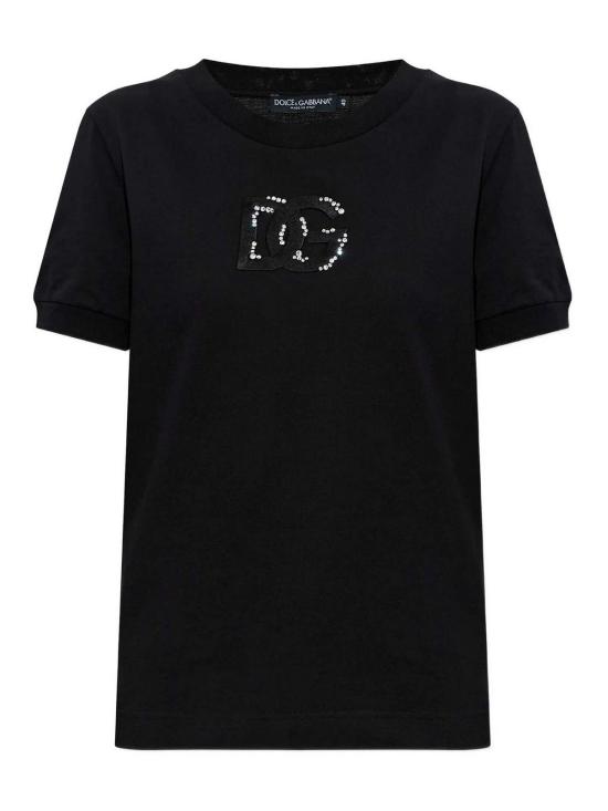 26SS 돌체앤가바나 반팔 티셔츠 F8N08ZGDDMBN0000 Black