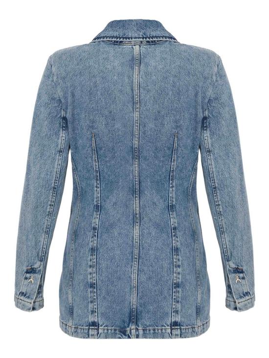 26SS 파트리지아페페 데님 자켓 8S0567D1WZBCB02 Blue - PATRIZIA PEPE