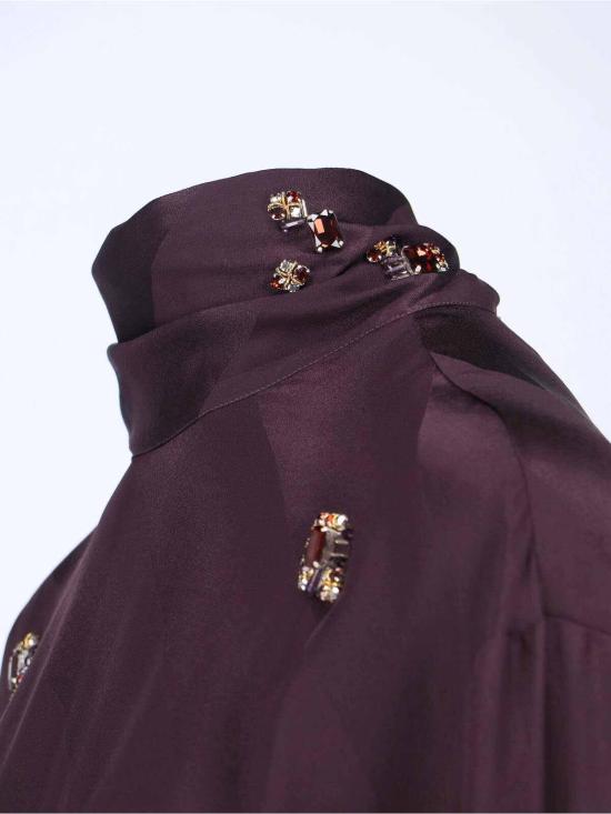 25FW 드리스 반 노튼 블라우스 107E11 Purple - DRIES VAN NOTEN