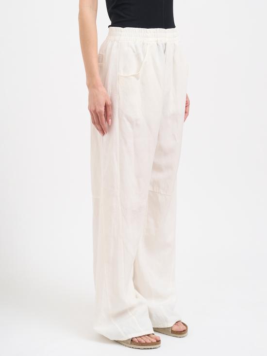 26SS 안드레아 야코브 트레이닝/조거 팬츠 N26WSFT79COTTONLINEN10 White - ANDREA YA'AQOV