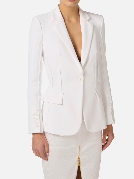 26SS 엘리자베타프랜치 수트 자켓 GI21661E2360 Cream - ELISABETTA FRANCHI