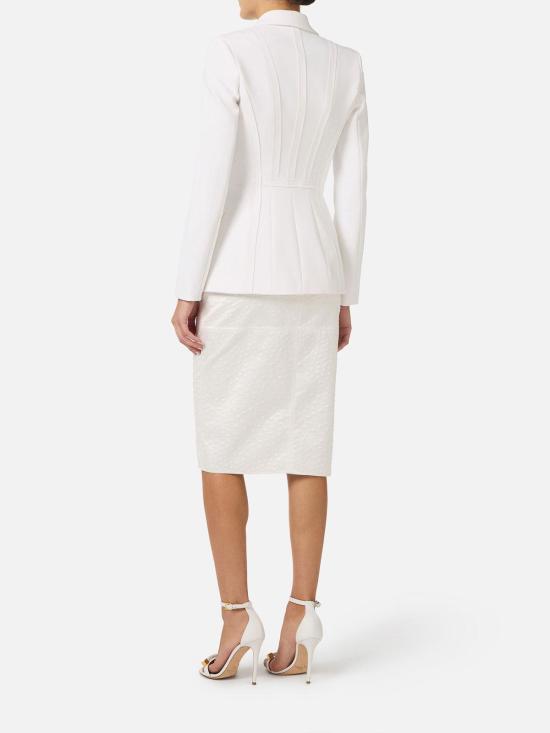 26SS 엘리자베타프랜치 수트 자켓 GI21661E2360 Cream - ELISABETTA FRANCHI