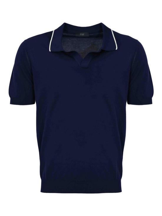 26SS 페이 폴로 티셔츠 NMMC1521740VHY0535 Blue
