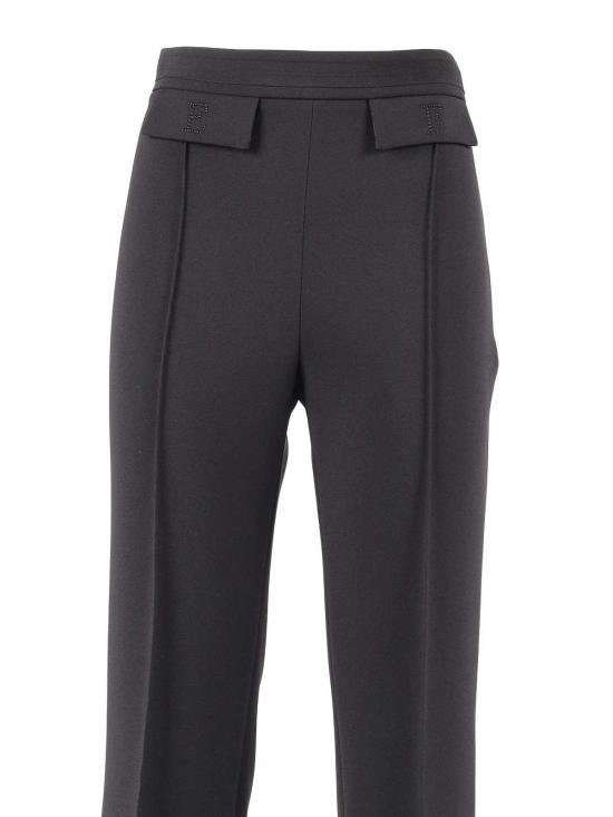 26SS 엘리자베타프랜치 스트레이트 팬츠 PA17161E2110 Black - ELISABETTA FRANCHI