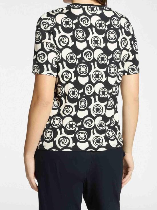 26SS 엘레나미로 반팔 티셔츠 G000Z000621N001 Black - ELENA MIRÒ