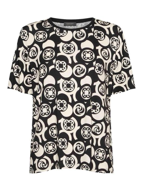 26SS 엘레나미로 반팔 티셔츠 G000Z000621N001 Black