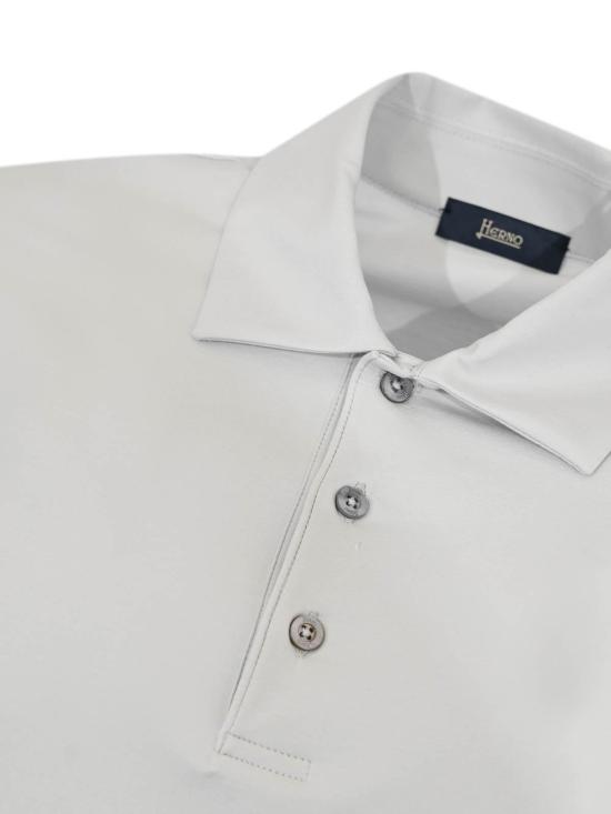 26SS 에르노 폴로 티셔츠 JPL00142U520039403 Grey - HERNO