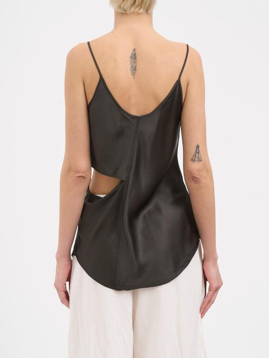 26SS 안드레아 야코브 민소매 티셔츠 N26WCAM04VISCOSE01 Brown - ANDREA YA'AQOV