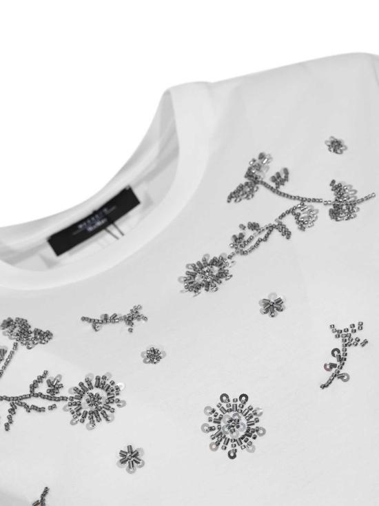 26SS 위켄드막스마라 반팔 티셔츠 26159710616E15 White - WEEKEND MAX MARA