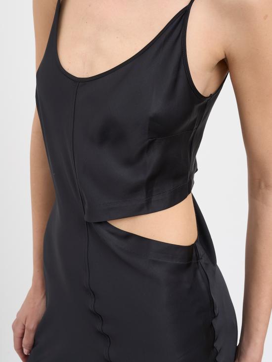 26SS 안드레아 야코브 롱 원피스 N26WCAM03VISCOSE09 Black - ANDREA YA'AQOV