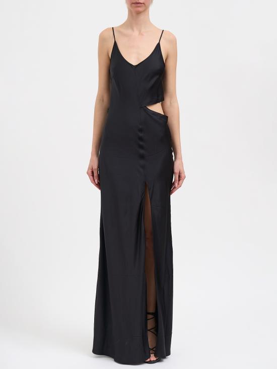 26SS 안드레아 야코브 롱 원피스 N26WCAM03VISCOSE09 Black