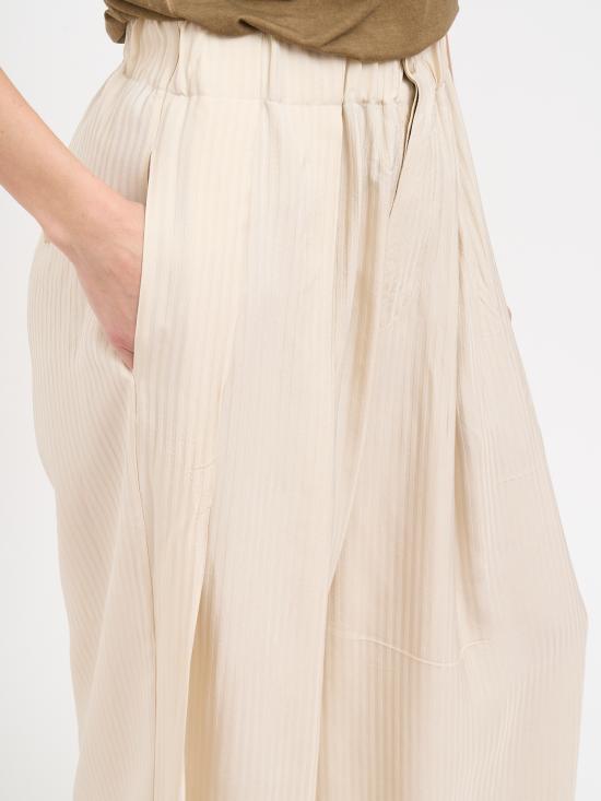 26SS 우마 왕 팔라초 팬츠 NUW3011UW101 White - UMA WANG