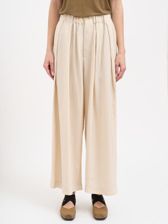 26SS 우마 왕 팔라초 팬츠 NUW3011UW101 White