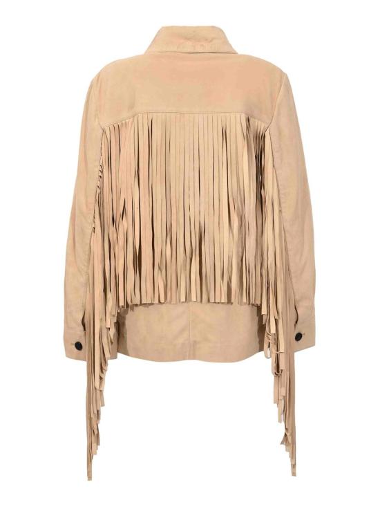 26SS 리비아나 콘티 가죽 자켓 F6SX41W760 Beige - LIVIANA CONTI