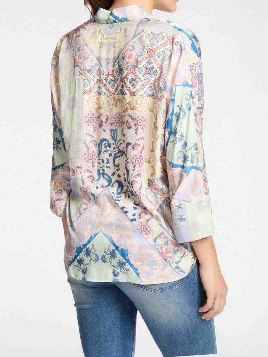 26SS 엘레나미로 블라우스 2043Z200047N043 Light Purple - ELENA MIRÒ