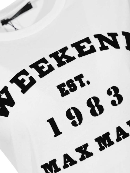 26SS 위켄드막스마라 반팔 티셔츠 26159710516E15 White - WEEKEND MAX MARA
