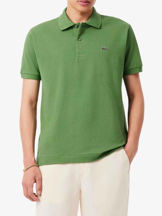 26SS 라코스테 클래식 핏 피케 폴로 셔츠 L121202M Light Green - LACOSTE