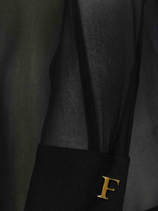 26SS 엘리자베타프랜치 블라우스 CA14861E2110 Black - ELISABETTA FRANCHI