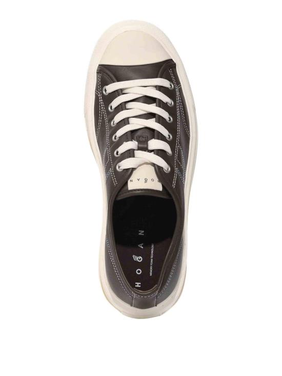 26SS 호간 스니커즈 HXM6910FZ60UYE32TQ Brown - HOGAN