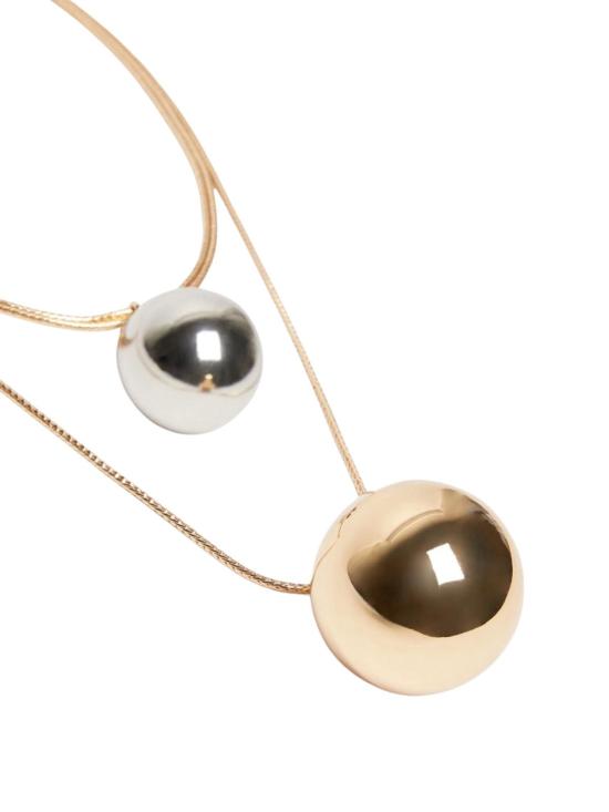 26SS 위켄드막스마라 목걸이/팬던트 26157510846E15 Gold - WEEKEND MAX MARA