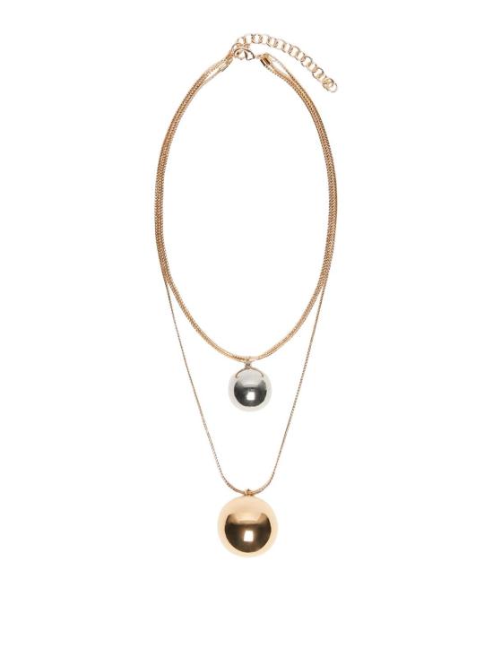 26SS 위켄드막스마라 목걸이/팬던트 26157510846E15 Gold