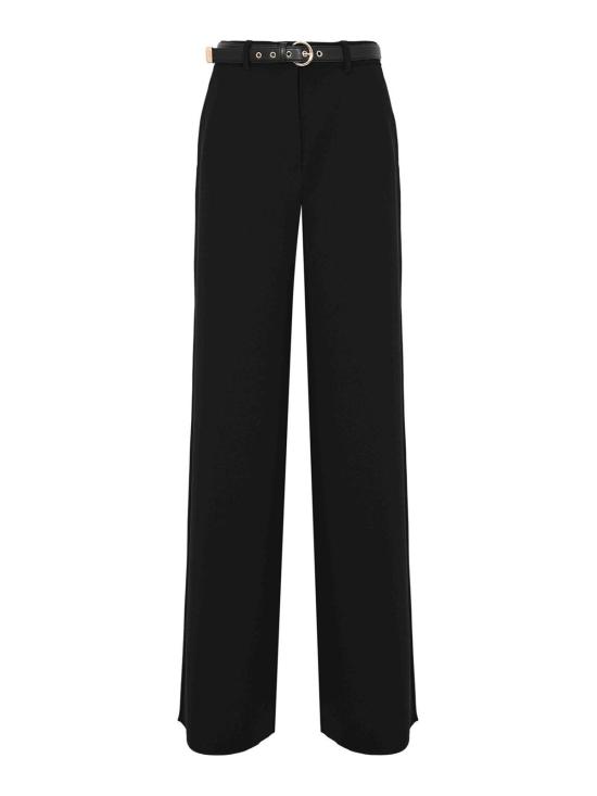 26SS 막스마라 스튜디오 스트레이트 팬츠 26161310256E15 Black