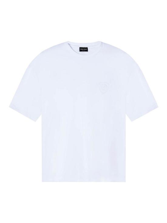 26SS 조르지오 아르마니 반팔 티셔츠 GM003351TE10333U0002 White