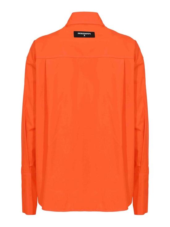 26SS 파트리지아페페 셔츠 8C0831A391R877 Orange - PATRIZIA PEPE