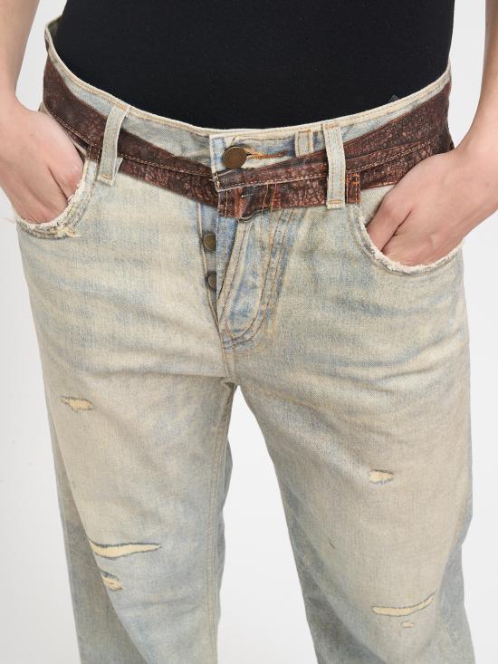 26SS 하이쿠레 데님 팬츠 NHEW03330GF182PR002 Light blue - HAIKURE